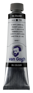 VAN GOGH farba olejna 40ml. 118 Titanium White