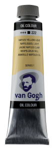 VAN GOGH farba olejna 40ml. 222 Naples Yellow Light