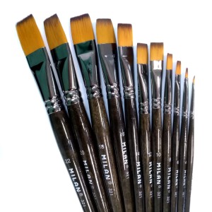 Pędzel syntetyczny płaski 321-6 