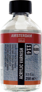 Werniks akrylowy AMSTERDAM 250 ml.  114 połysk