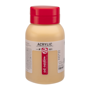Farba akrylowa ART CREATION 750ml. 801 gold