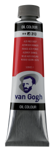 VAN GOGH farba olejna 40ml. 313 Azo Red Deep