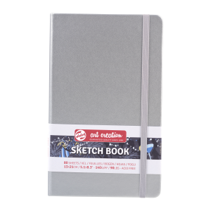 Szkicownik 13/21 cm ART CREATION 90g 80 k silver