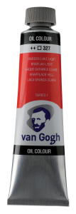 VAN GOGH farba olejna 40ml. 327 Madder Lake Light