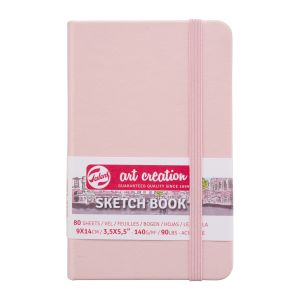 Szkicownik 9/14 cm ART CREATION 90g 80 k pink pastel