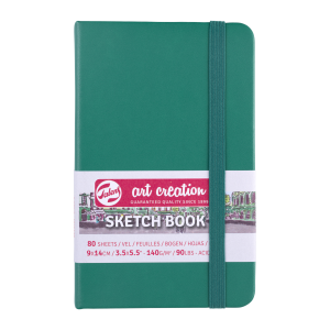 Szkicownik 9/14 cm ART CREATION 90g 80 k green