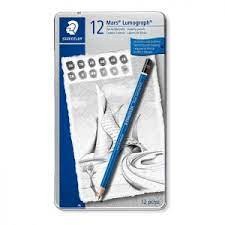 Zestaw ołówków lumograf 12szt