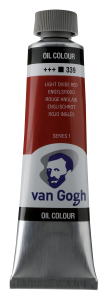 VAN GOGH farba olejna 40ml. 339 Light Oxide Red