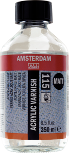 Werniks akrylowy AMSTERDAM 115 matowy 250ml.
