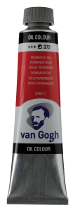 VAN GOGH farba olejna 40ml. 372 Permanent Red
