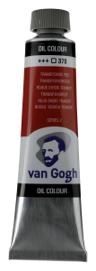 VAN GOGH farba olejna 40ml. 378 Transp.Oxide Red