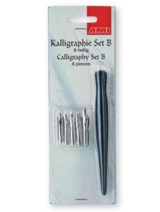 Zestaw stalówek CALLIGRAPHY set B
