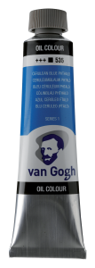 VAN GOGH farba olejna 40ml. 535 Cerulean Blue Phthalo