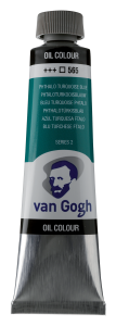 VAN GOGH farba olejna 40ml. 565 Phthalo Turquoise Blue