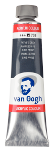 VAN GOGH farba akrylowa 40ml. 708 paynes grey