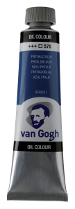 VAN GOGH farba olejna 40ml. 570 phthalo Blue