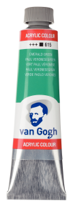 VAN GOGH farba akrylowa 40ml. 615 emerald green
