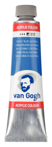 VAN GOGH farba akrylowa 40ml. 512 cobalt blue
