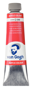 VAN GOGH farba akrylowa 40ml. 366 quinacridone rose