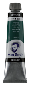 VAN GOGH farba olejna 40ml. 654 Fir Green