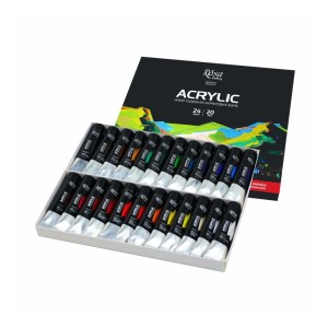 Rosa studio farby akrylowe 24 kolory 20ml.