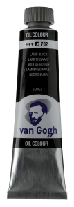 VAN GOGH farba olejna 40ml. 702 Lamp Black