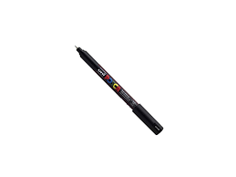 Marker z farbą plakatową POSCA 0,7mm black