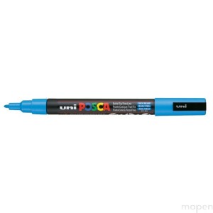 Marker z farbą plakatową POSCA 0,9-1,3mm J.niebieski