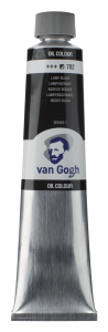 VAN GOGH farba olejna 200ml. 702 Lamp Black