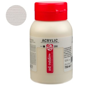 Farba akrylowa ART CREATION 750ml. 290 titanium buff deep