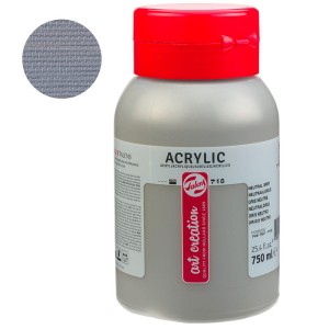 Farba akrylowa AMSTERDAM 750ml. 710 neutral grey