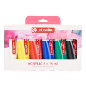 Talens Art Creation zestaw farb akrylowych 6 kolorów/75ml.