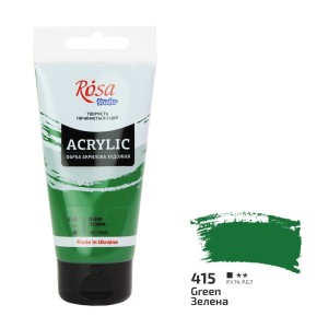 Farba akrylowa 75ml. ROSA STUDIO 415 green
