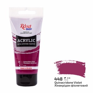 Farba akrylowa 75ml. ROSA STUDIO 448 quinacridone violet
