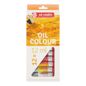 Talens Art Creation zestaw farb olejnych 12 kolorów / 12ml.