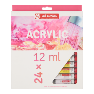 Talens Art Creation zestaw farb akrylowych 24 kolory /12ml.