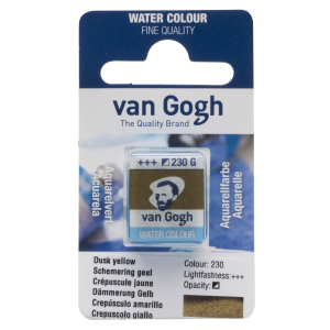 Farba akwarelowa VAN GOGH w kostce 230 dusk yellow