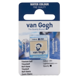 Farba akwarelowa VAN GOGH w kostce 291 titanium buff