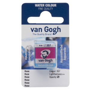 Farba akwarelowa VAN GOGH w kostce 357 rose