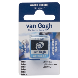 Farba akwarelowa VAN GOGH w kostce 533 indigo