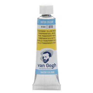 Farba akwarelowa VAN GOGH w tubie 10ml. 272 transparent yellow medium
