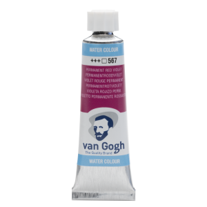 Farba akwarelowa VAN GOGH 567 permanent red violet w tubie 10 ml.