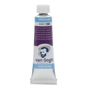 Farba akwarelowa VAN GOGH 592 quinacridone purple red w tubie 10 ml.