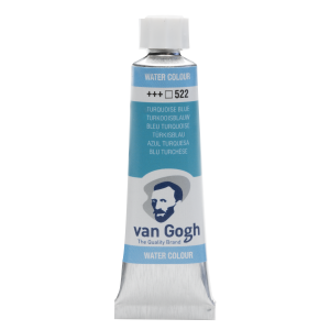 Farba akwarelowa VAN GOGH 522 turquoise blue w tubie 10 ml