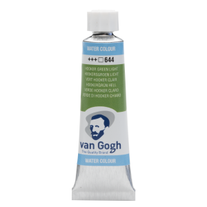Farba akwarelowa VAN GOGH 644  hooker green light w tubie 10 ml