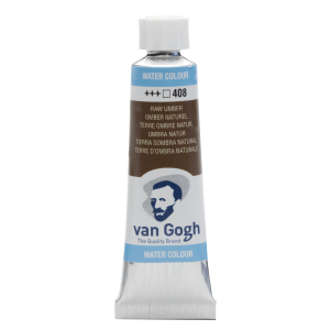 Farba akwarelowa VAN GOGH 408 raw umber w tubie 10 ml. 