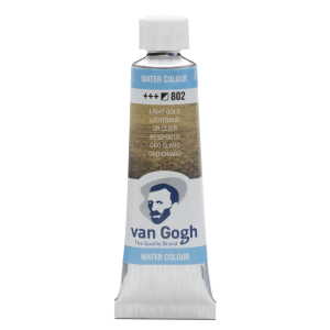 Farba akwarelowa VAN GOGH 802 light gold w tubie 10 ml 