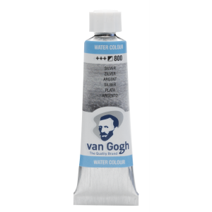 Farba akwarelowa VAN GOGH 800 silver w tubie 10 ml 