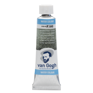 Farba akwarelowa VAN GOGH 848 interference green w tubie 10 ml 