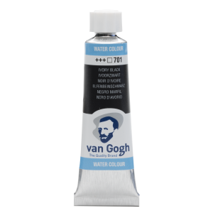Farba akwarelowa VAN GOGH 701 ivory black w tubie 10 ml 